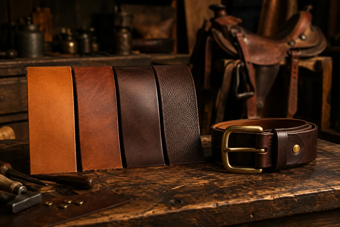 Full-Grain vs Top-Grain vs Genuine vs Bonded Leather Explained