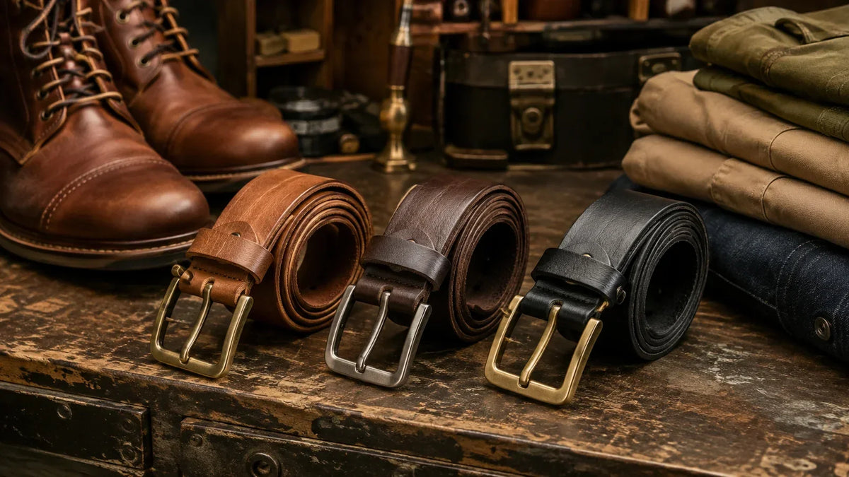 The Ultimate Buying Guide to Men's Leather Belts