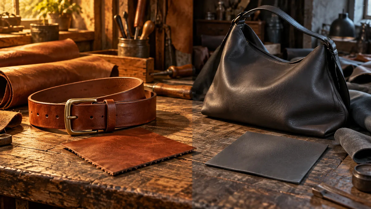 Vegetable-Tanned vs Chrome-Tanned Leather: What's the Difference
