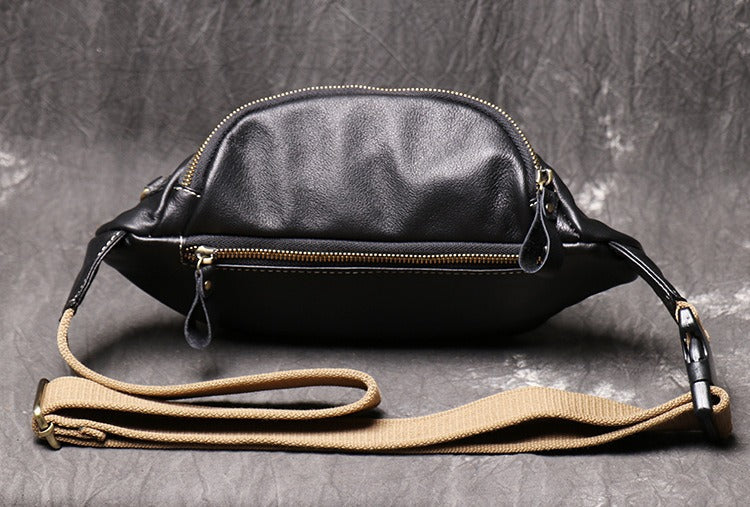 Latch canvas strap fanny pack