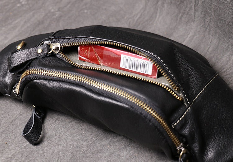 Latch canvas strap fanny pack
