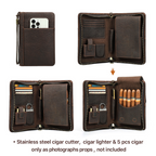 Broker cigar clutch case