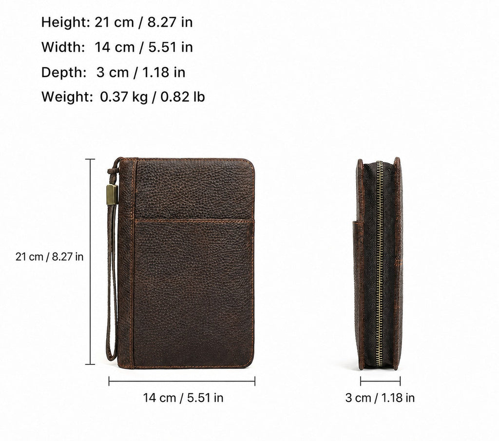 Broker cigar clutch case