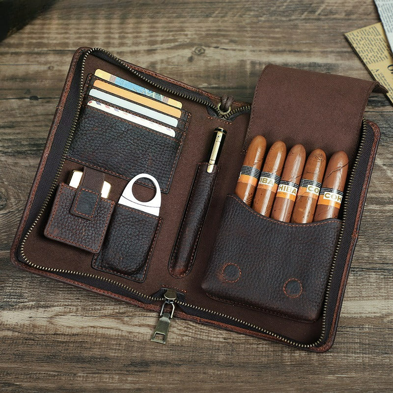 Broker cigar clutch case