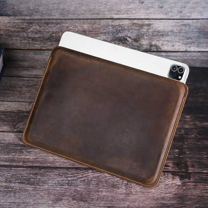 The Custodian leather iPad Pro sleeve