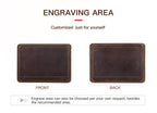 Full-grain leather iPad Pro sleeve, minimalist design