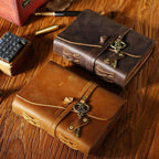 Barrister kraft paper leather journal