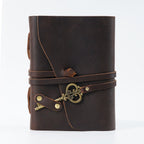 Barrister kraft paper leather journal