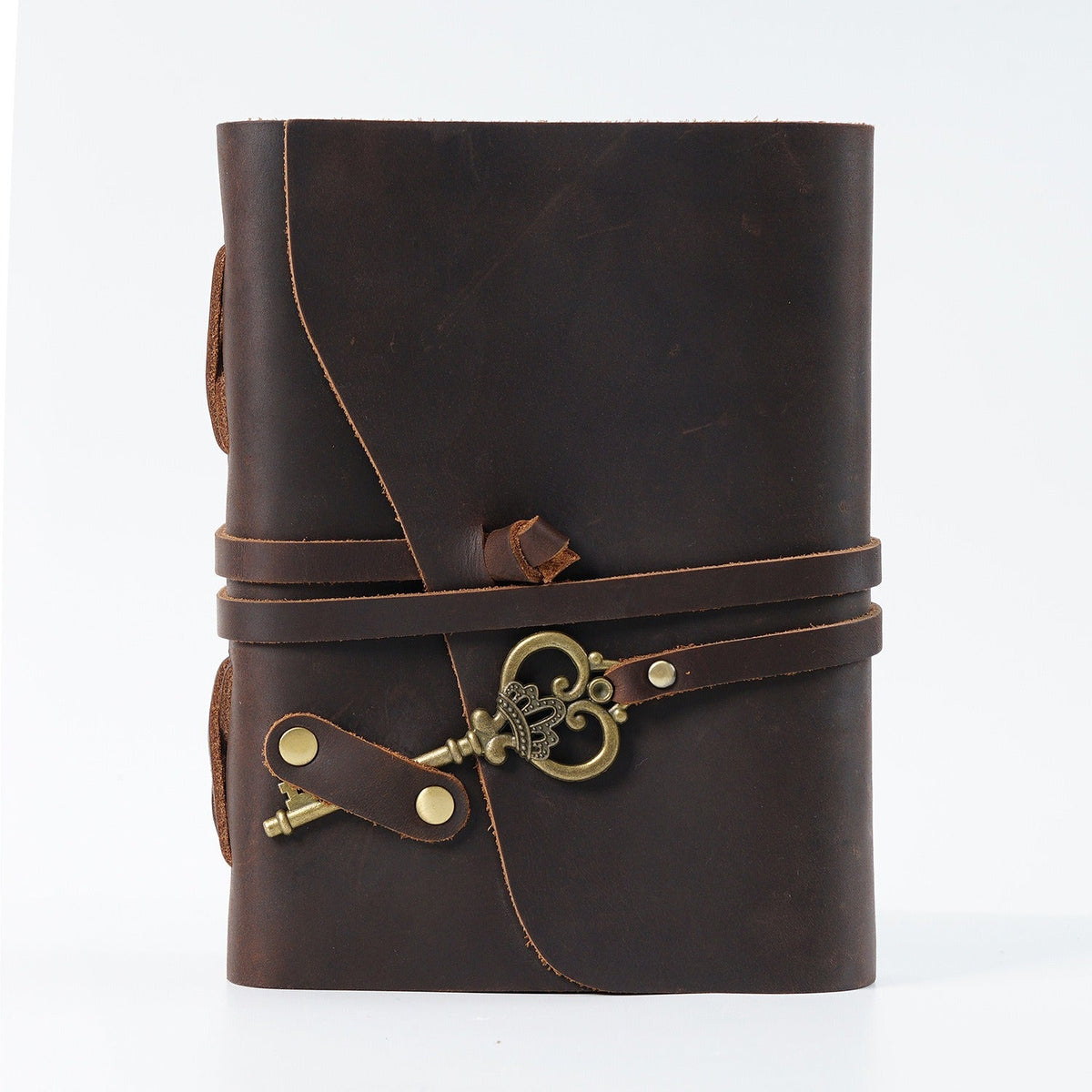 Barrister kraft paper leather journal