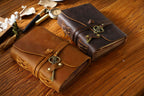 Barrister kraft paper leather journal