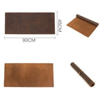 Ledgerline leather desk mat