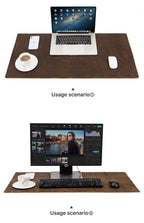 Ledgerline leather desk mat