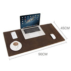 Ledgerline leather desk mat