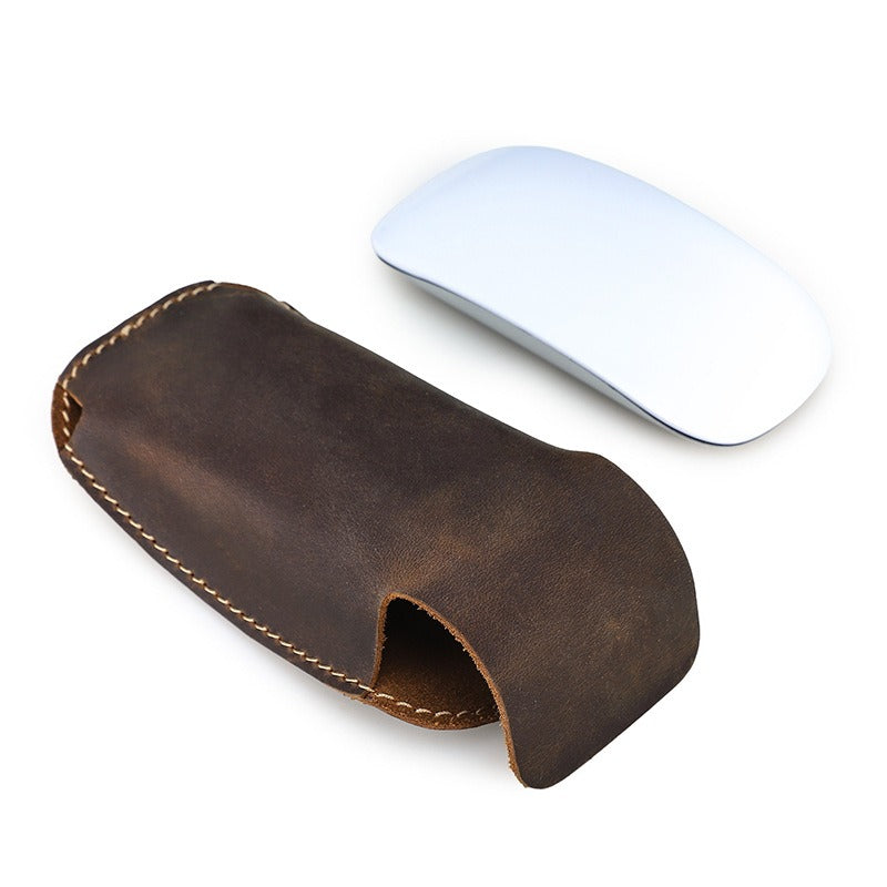 Rivet leather mouse cover