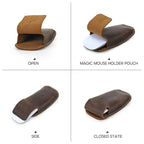 Rivet leather mouse cover