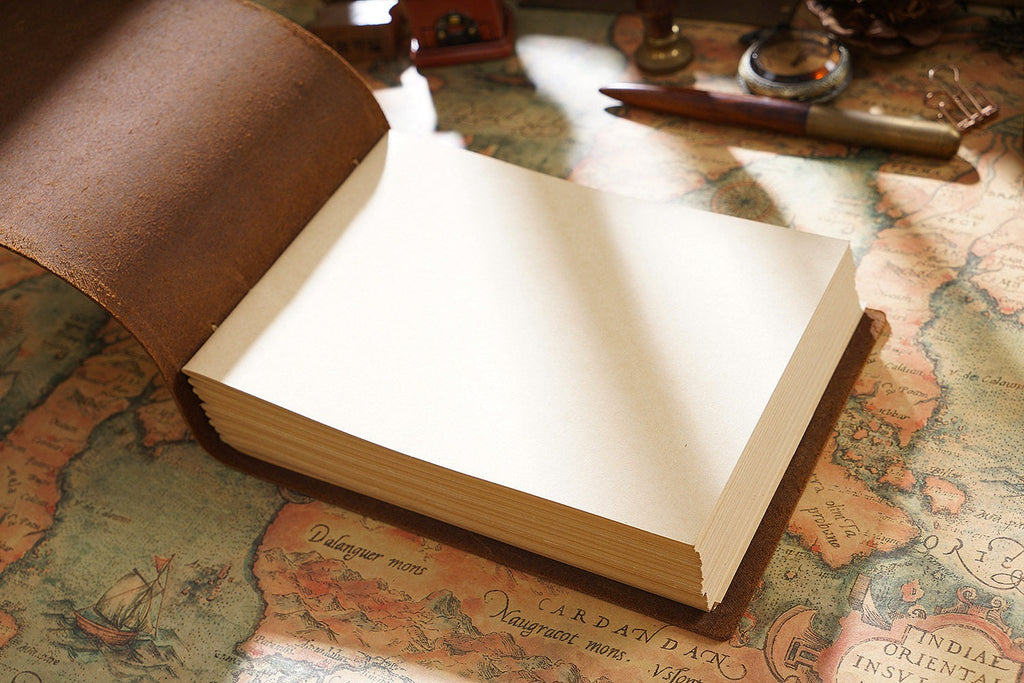 Magistrate leather sketchbook
