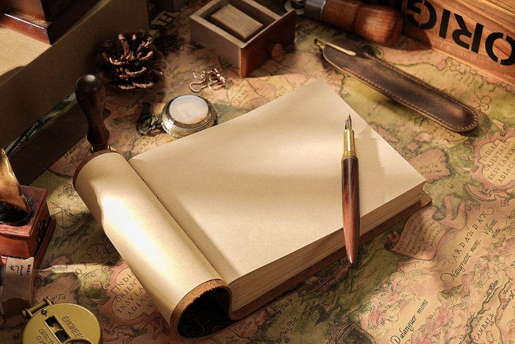 Magistrate leather sketchbook