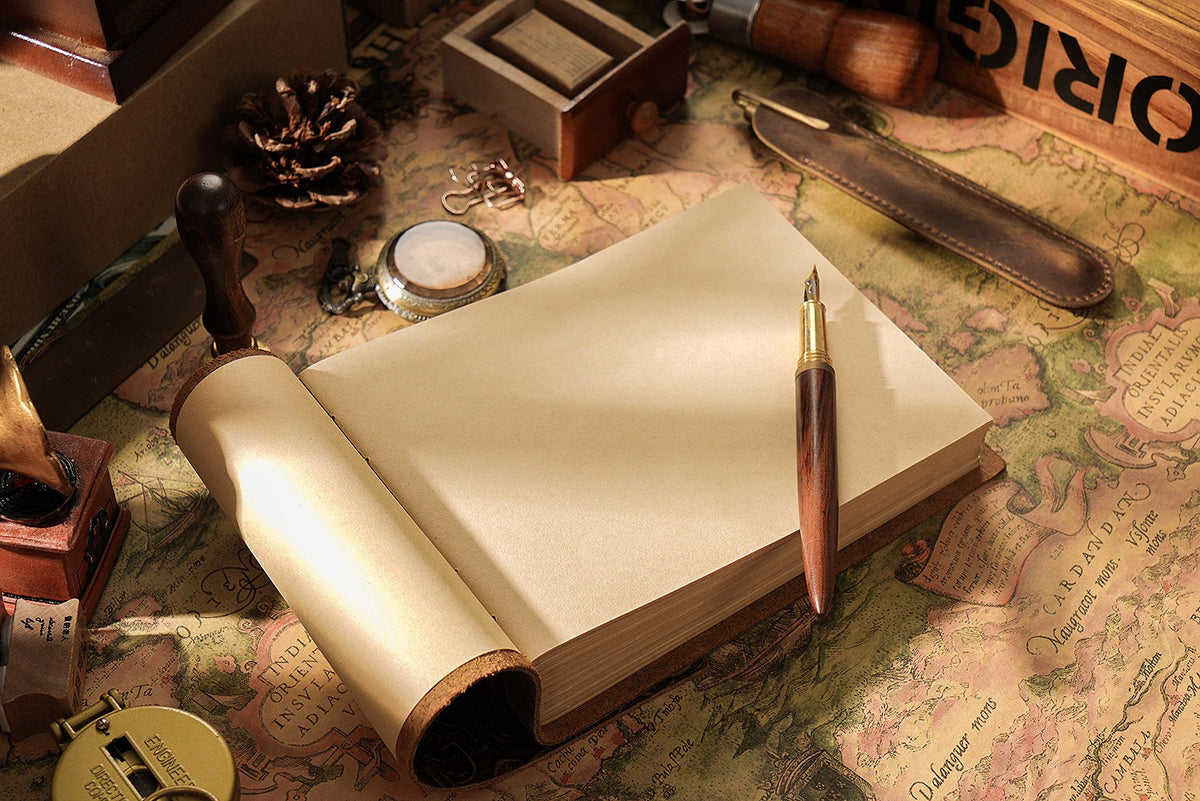 Magistrate leather sketchbook