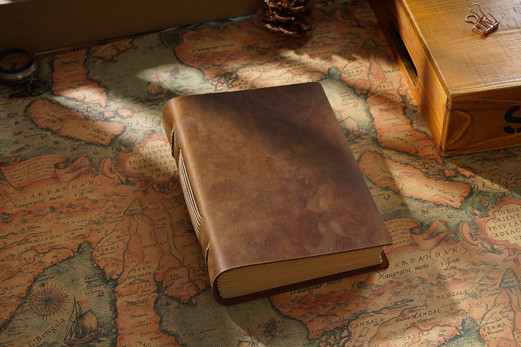 Magistrate leather sketchbook