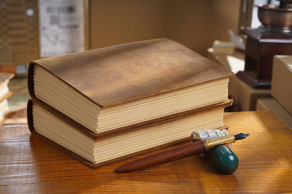 Magistrate leather sketchbook
