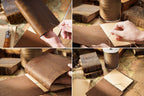 Magistrate leather sketchbook