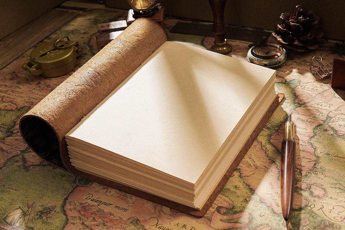 Magistrate leather sketchbook