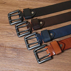 Dark Brown The Vanguard men's leather belt
