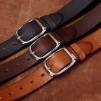 Brown The Merchant men's leather belt