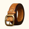 mens-jeans-brown-leather-belt