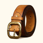 mens-jeans-brown-leather-belt