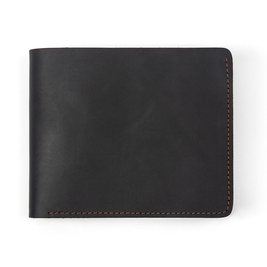 Black men's wallet, card slots