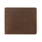 Brown men's wallet, card slots