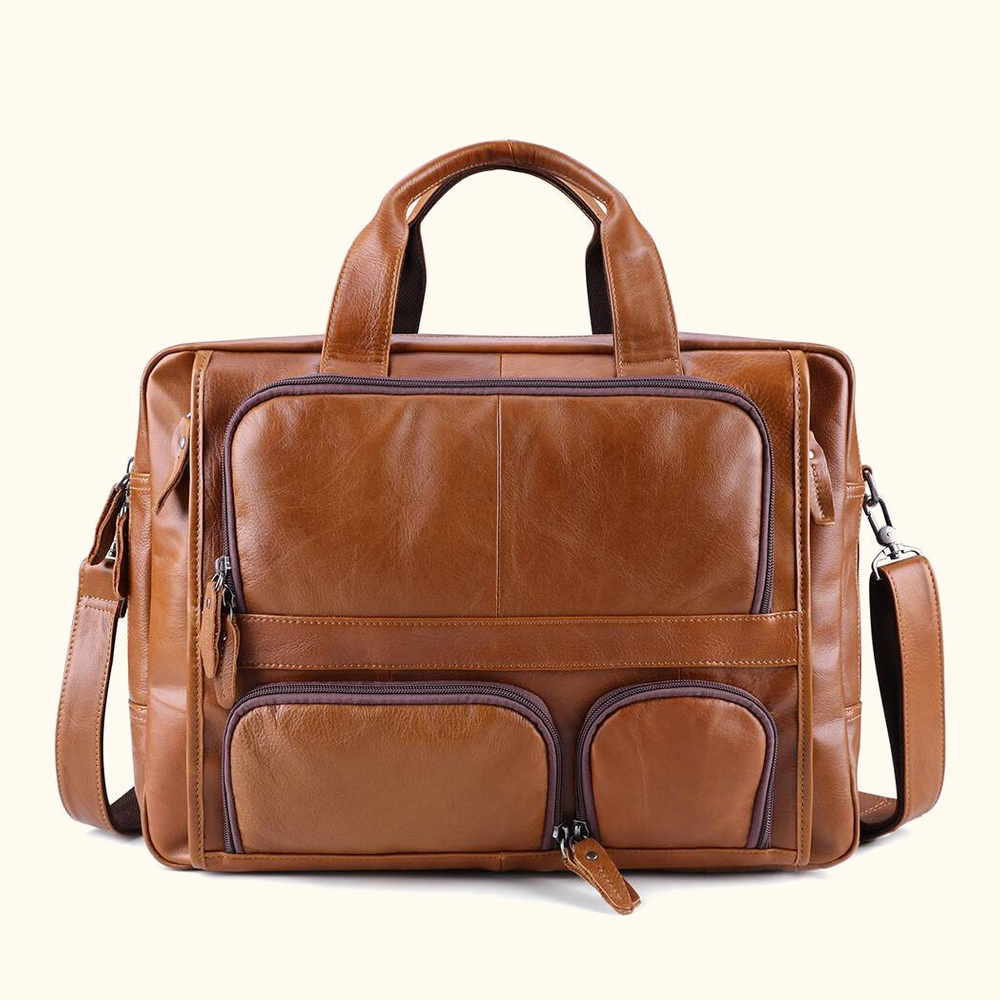 The Registrar — Leather Work Tote
