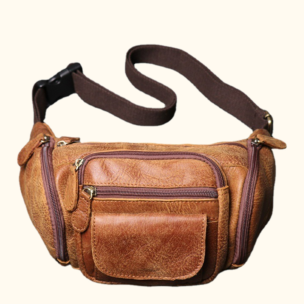 Overland multi-pocket waist bag