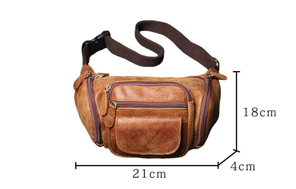 Overland multi-pocket waist bag