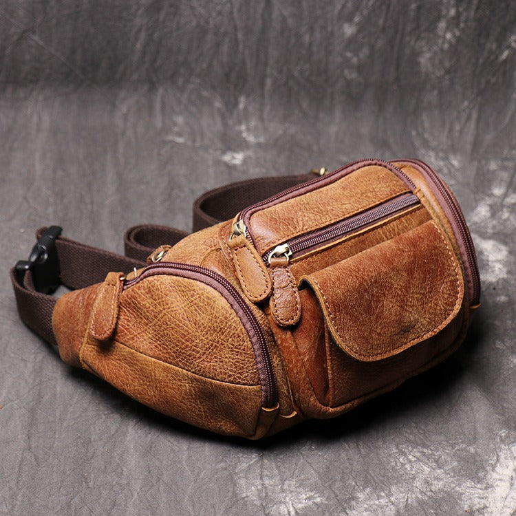 Overland multi-pocket waist bag
