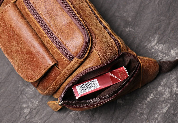 Overland multi-pocket waist bag