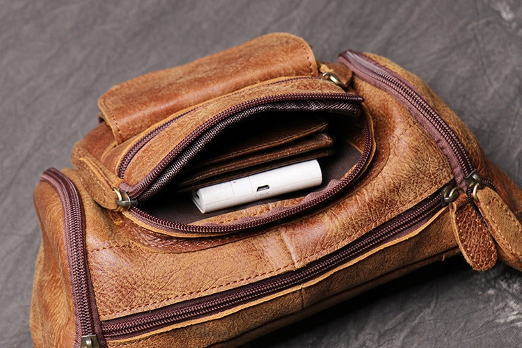 Overland multi-pocket waist bag
