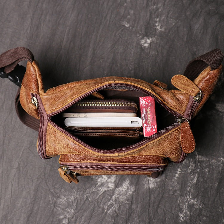 Overland multi-pocket waist bag