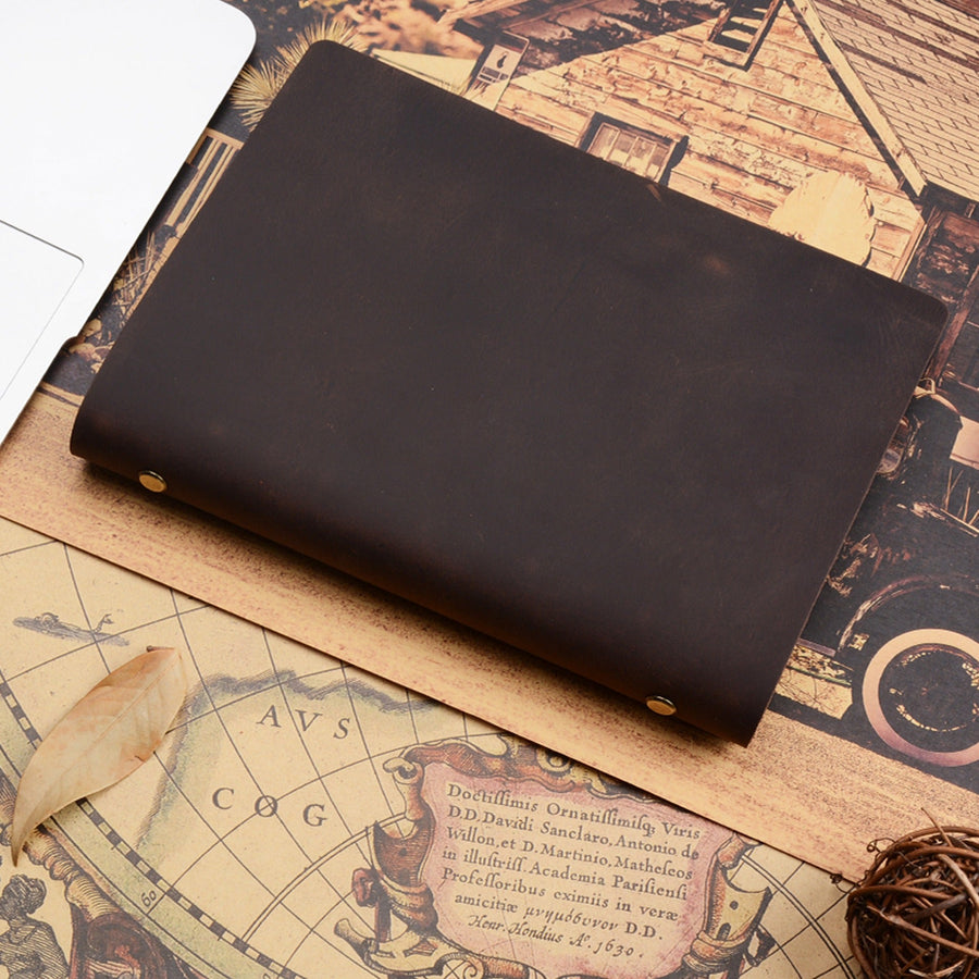 The Statesman refillable leather journal