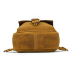 Drover utility sling bag, Brown leather