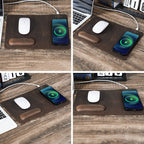 Solicitor wireless charging mouse pad