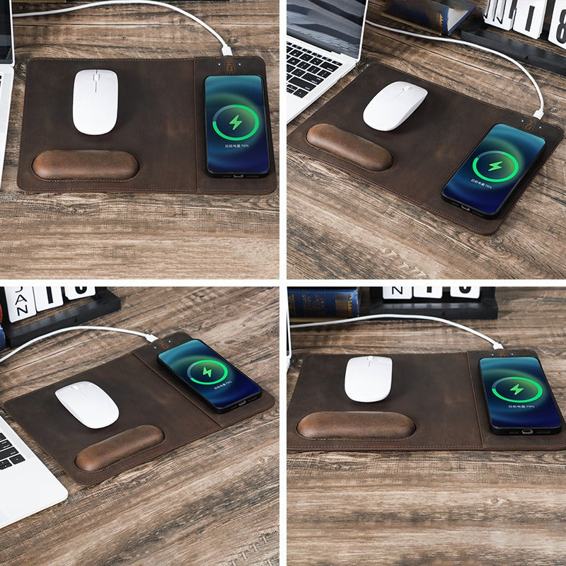 Solicitor wireless charging mouse pad