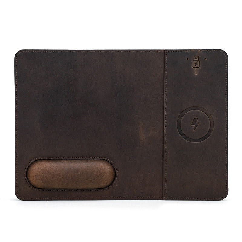 Solicitor wireless charging mouse pad