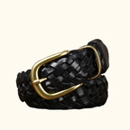 Black women's woven belt